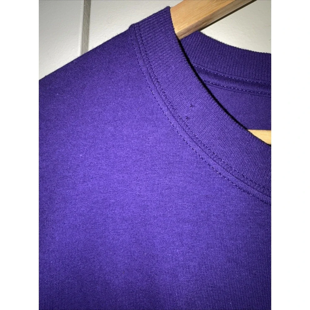 Adidas Los Angeles Lakers NBA Purple T-Shirt Men's Size 2XL NWT Basketball Tee